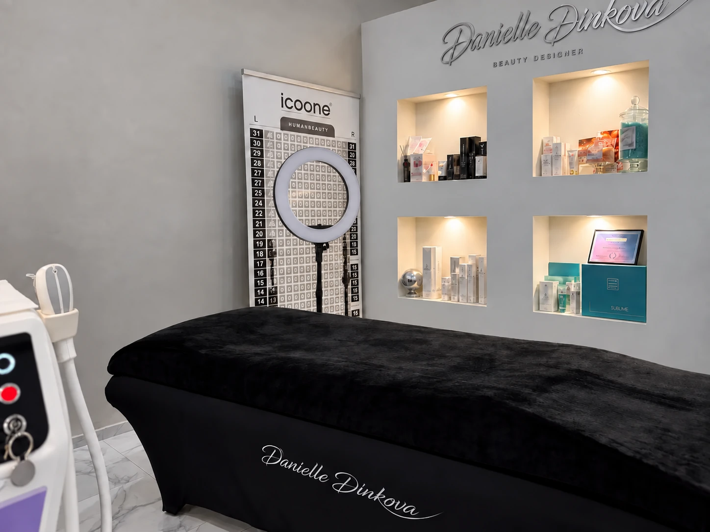 Ambiente dello studio Danielle Dinkova