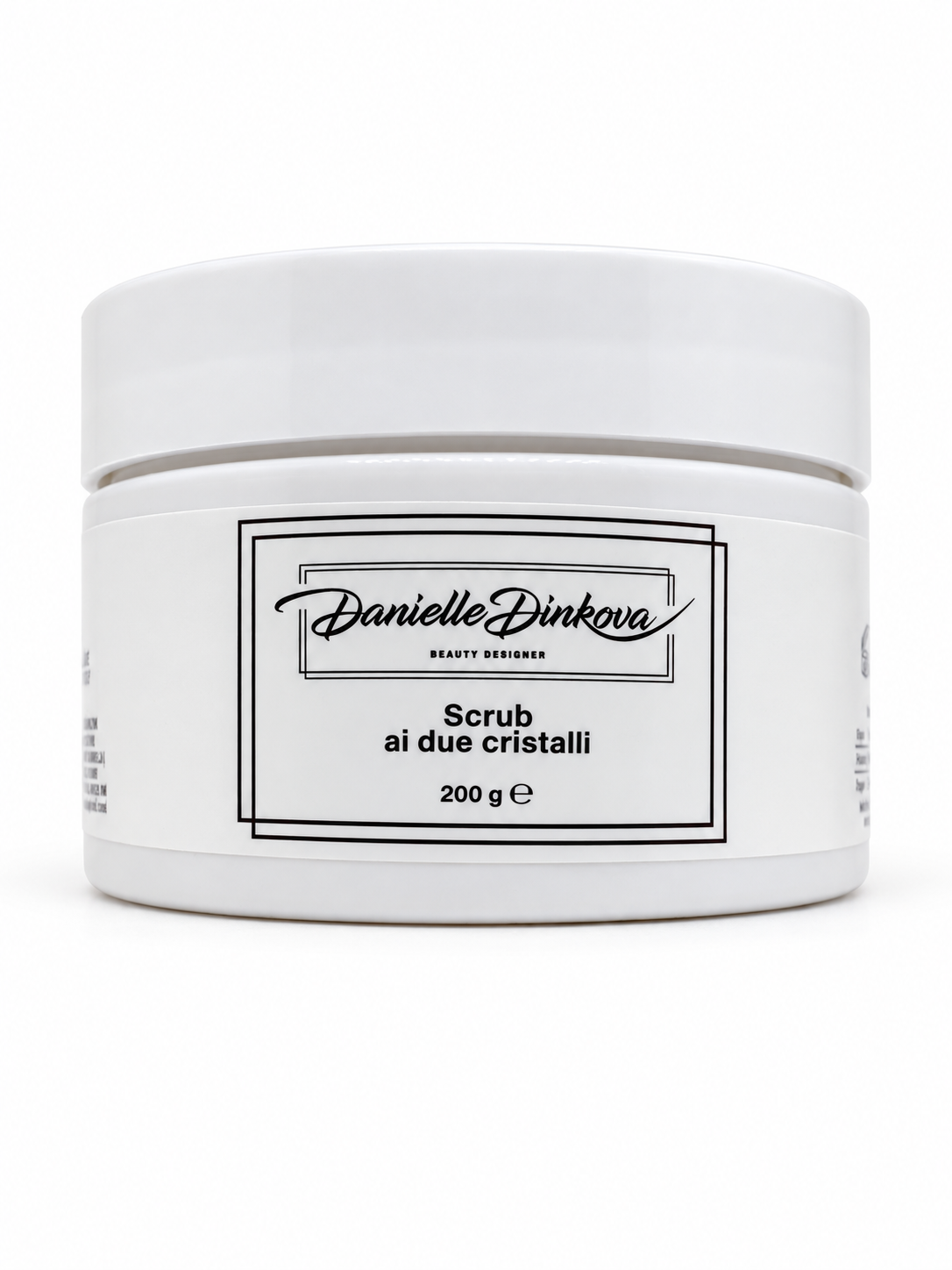Scrub ai due cristalli, confezione 200 g